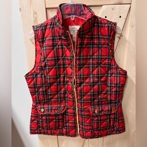 St. John's Bay Vibrant Red puffer vest